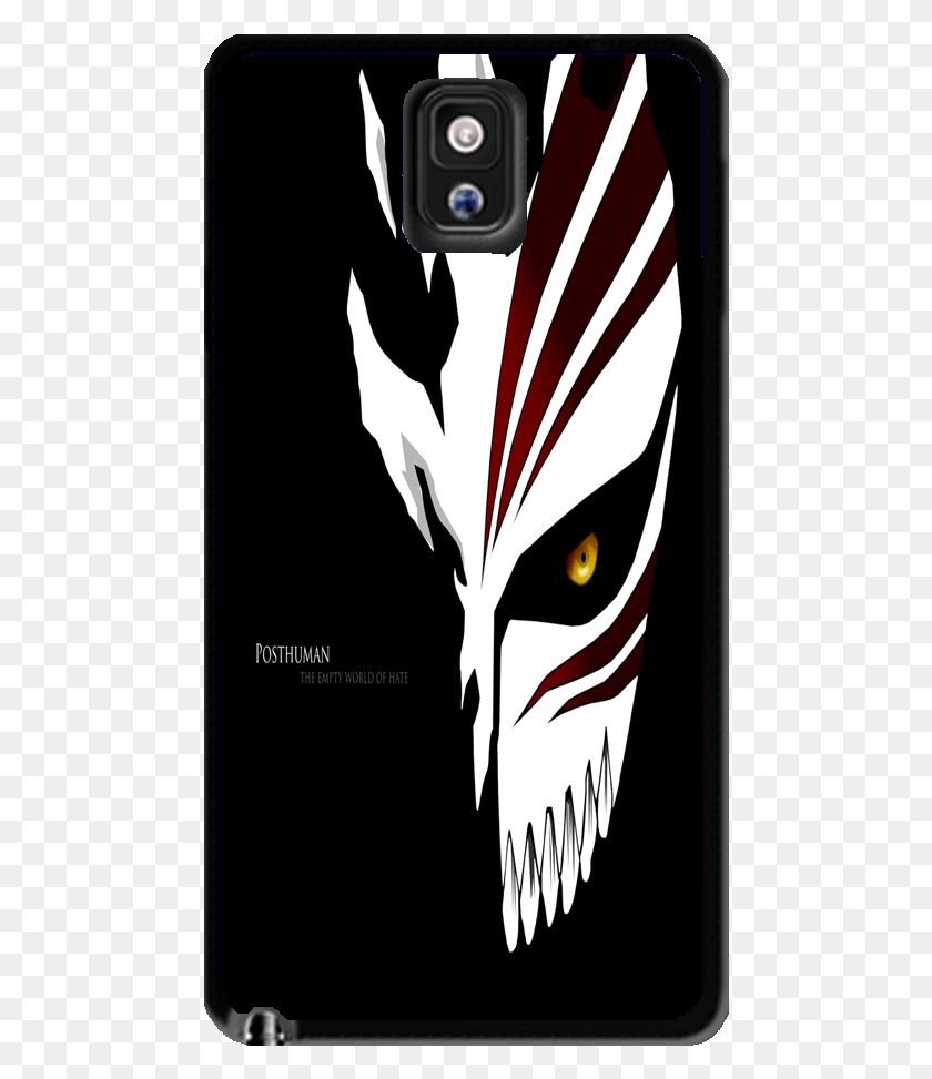 474x913 Hollow Mask Bleach Samsung Galaxy S3 S4 S5 Note 3 Case Mobile Phone Case, Book, Manga, Comics HD PNG Download