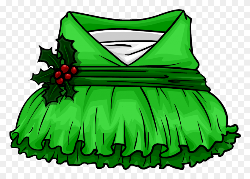 910x632 Holly Elf Dress Clothing Icon Id 4287 Elf Outfit Transparent, Graphics, Green HD PNG Download