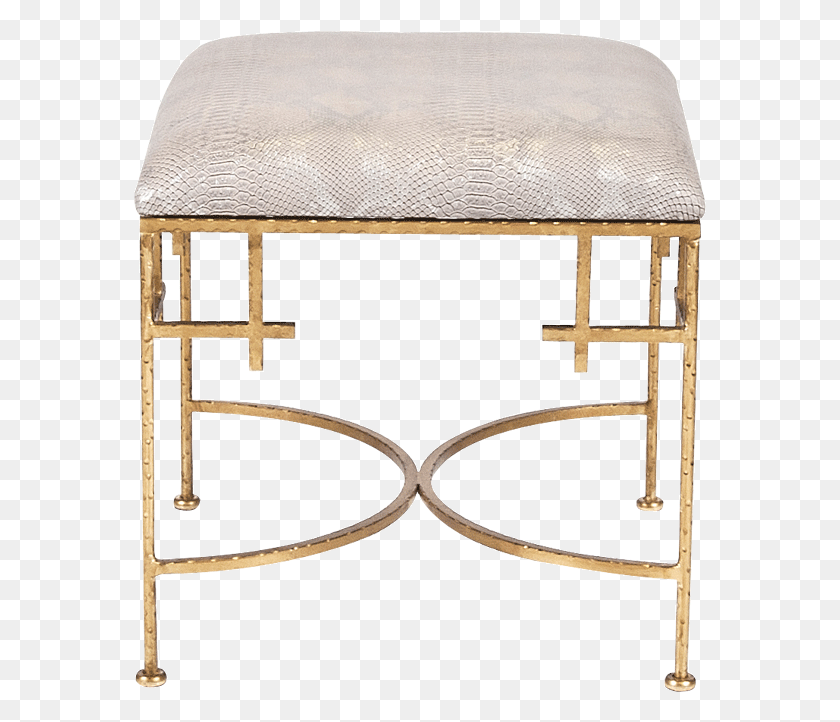 573x662 Hollywood Regency Ottoman, Furniture, Gate, Chair HD PNG Download