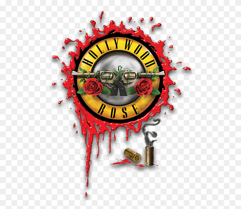 500x671 Hollywood Rose Illustration, Weapon, Weaponry, Symbol HD PNG Download