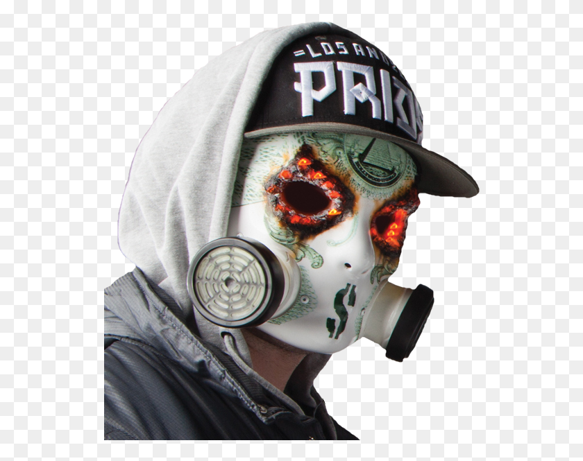 542x605 Hollywood Undead Transparent Images Profile Picture For, Clothing, Apparel, Helmet HD PNG Download