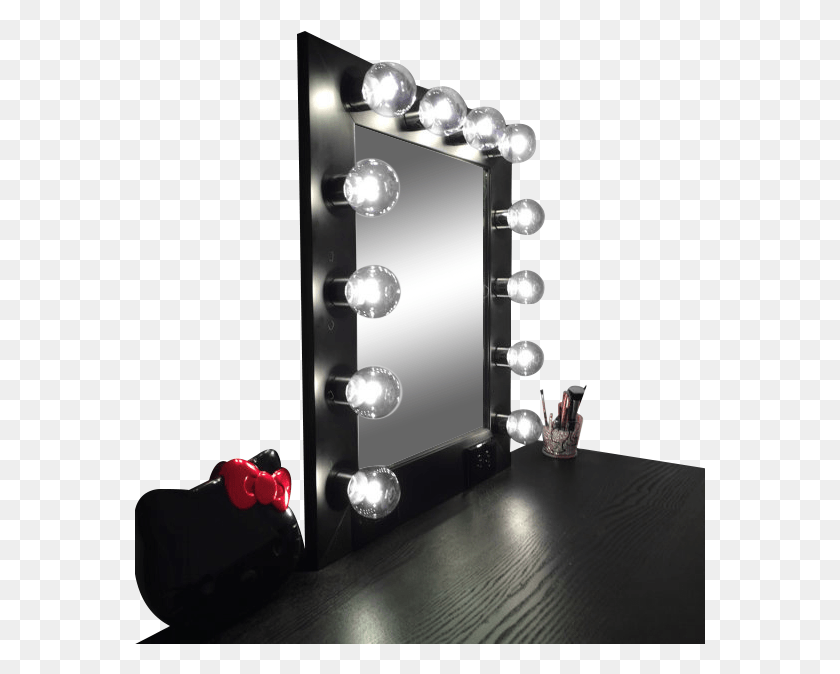 571x614 Hollywood Vanity Mirror Table, Dressing Room, Room, Indoors HD PNG Download