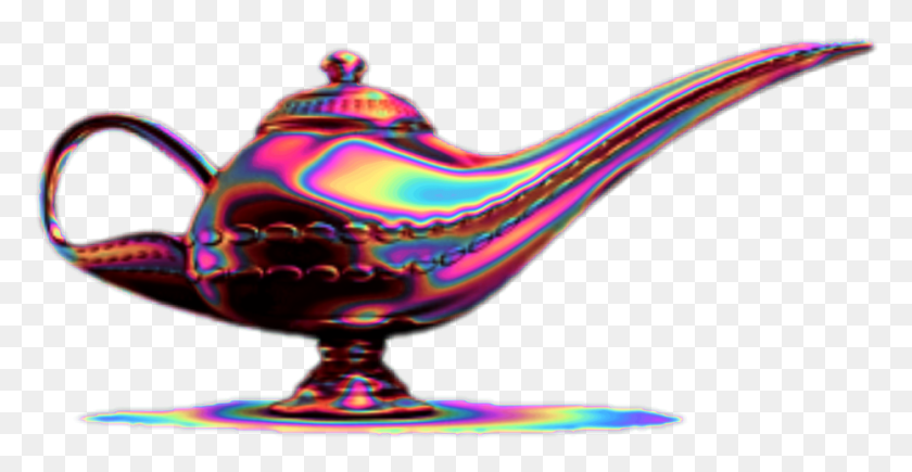 930x448 Holo Holographic Lamp Genie Magic Alladin Freetoedit Genie In A Bottle, Animal, Sunglasses, Accessories HD PNG Download