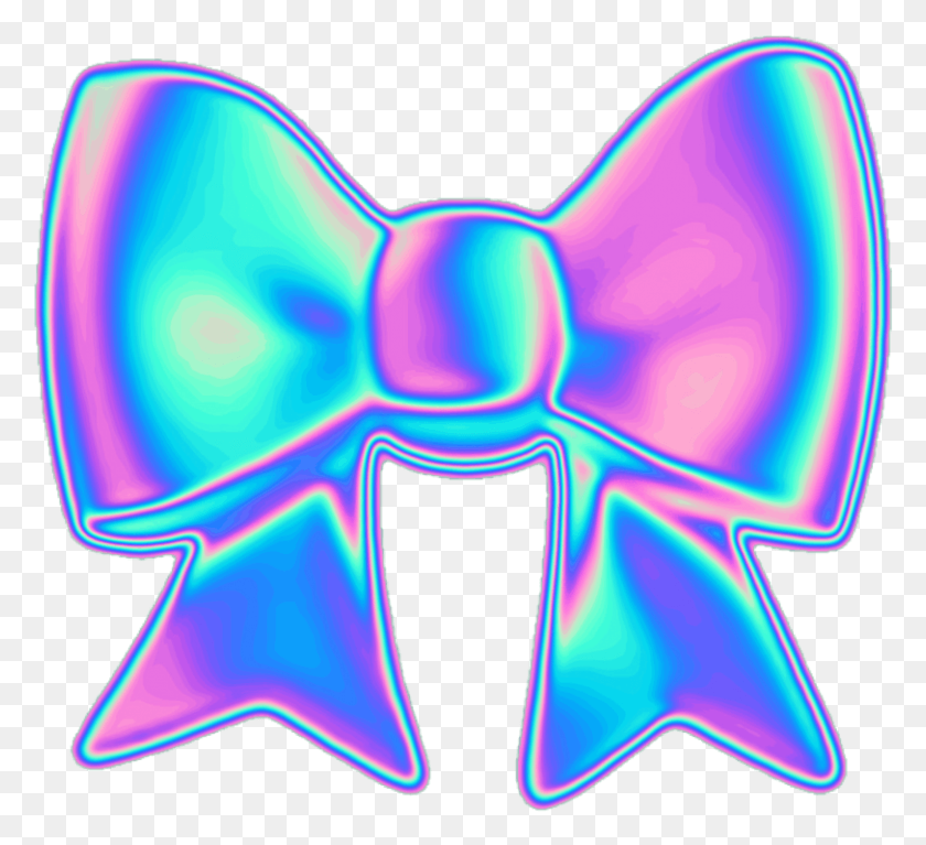 812x737 Holographic Bow Cute Fofo Kawaii Tumblr Hologrfico Emoji Holographic, Sunglasses, Accessories, Accessory HD PNG Download