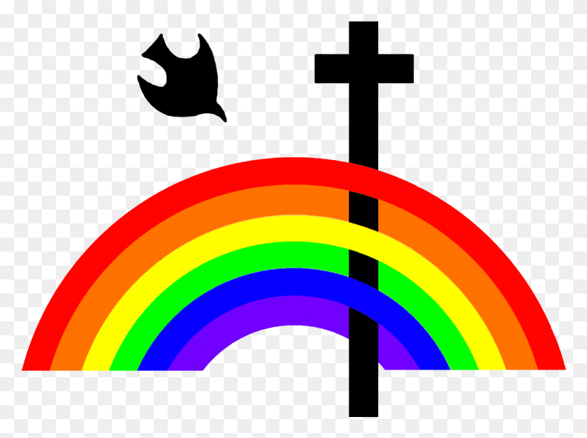 1318x959 Holy Covenant Rainbow Cross, Outdoors, Nature, Graphics HD PNG Download