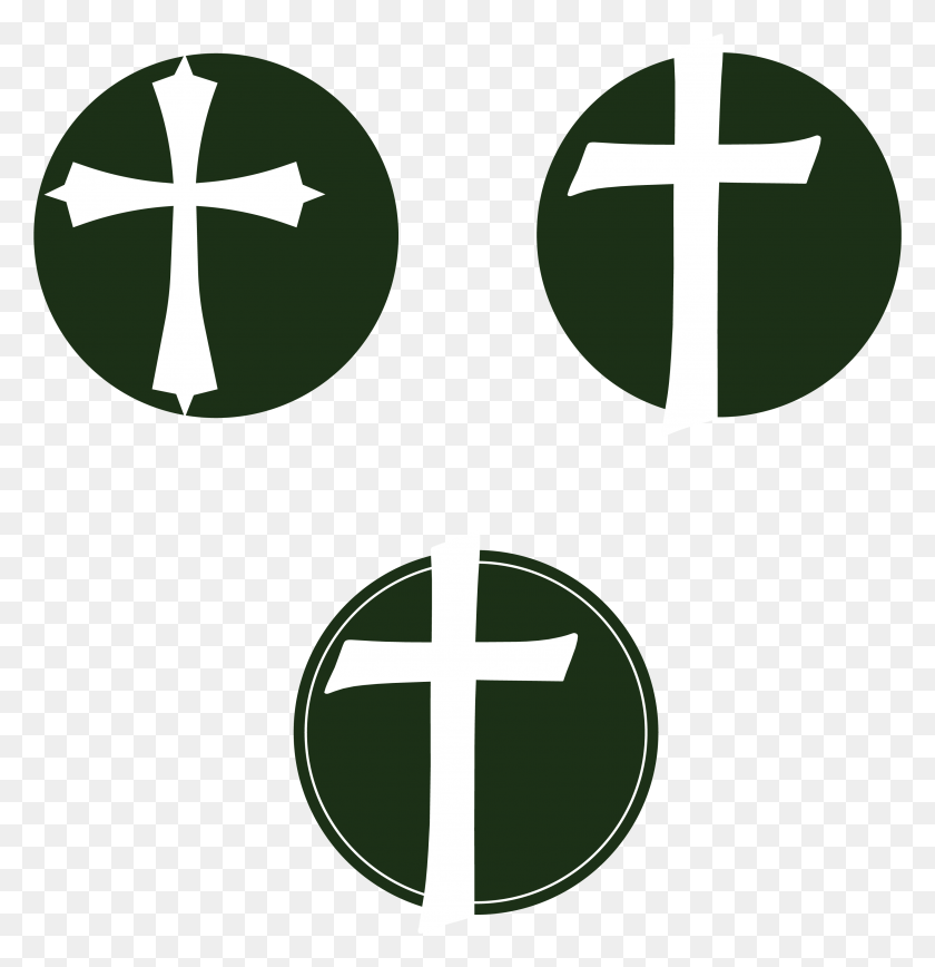 3265x3386 Holy Cross Cross, Symbol, Crucifix, Green HD PNG Download