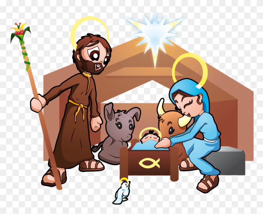 901x718 Holy Family And The Birth Of Jesus By Samasmsma Pluspng Jesus Was Born, Person, Human, People HD PNG Download