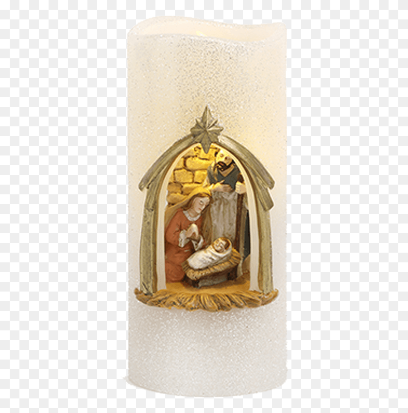 348x790 Holy Family Candle Nativity Religion, Architecture, Building HD PNG Download