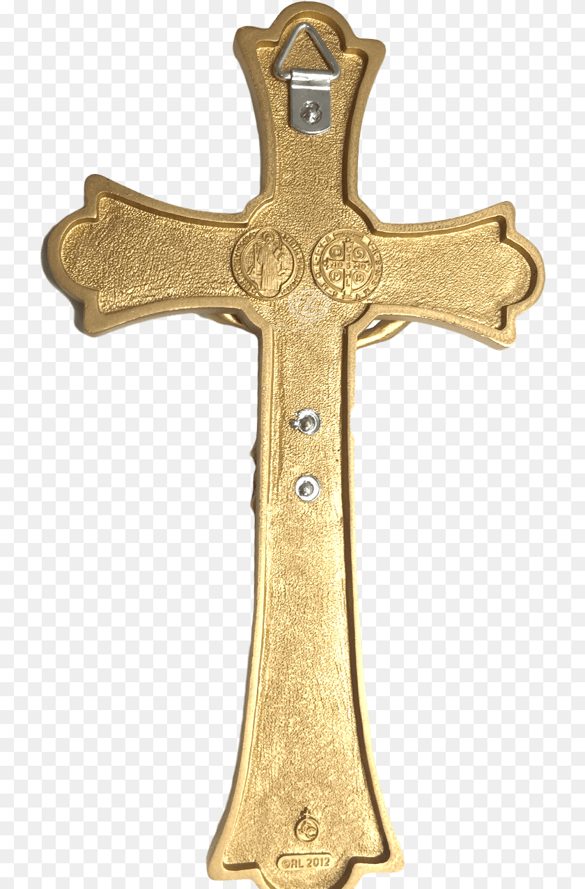 728x1277 Holy Mass Wedding Crucifix Cross With Papal Blessing Cross, Symbol Sticker PNG