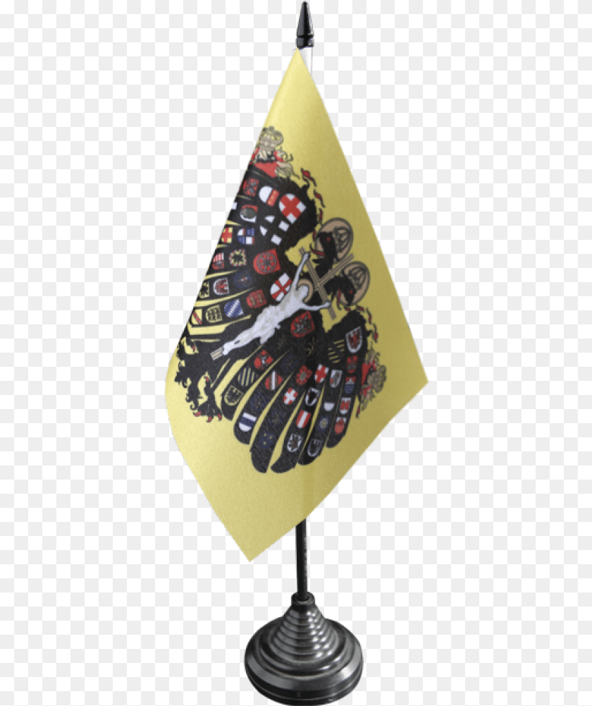 Holy Roman Empire Double Headed Eagle Table Flag Illustration, Lamp PNG