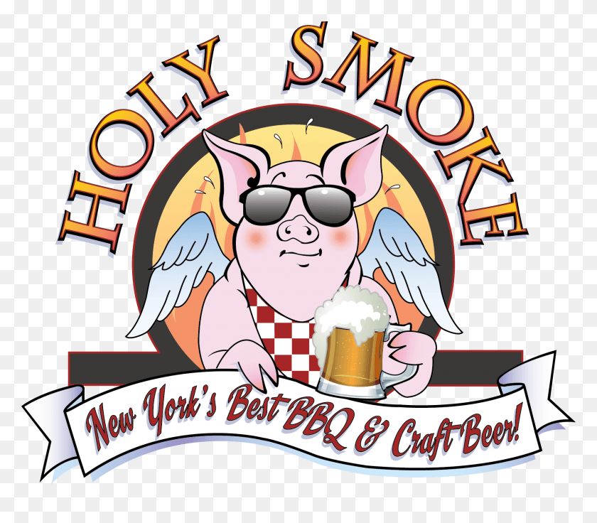 1770x1536 Holysmoke Logo Holy Smokes Bbq Logo, Label, Text, Sunglasses HD PNG Download