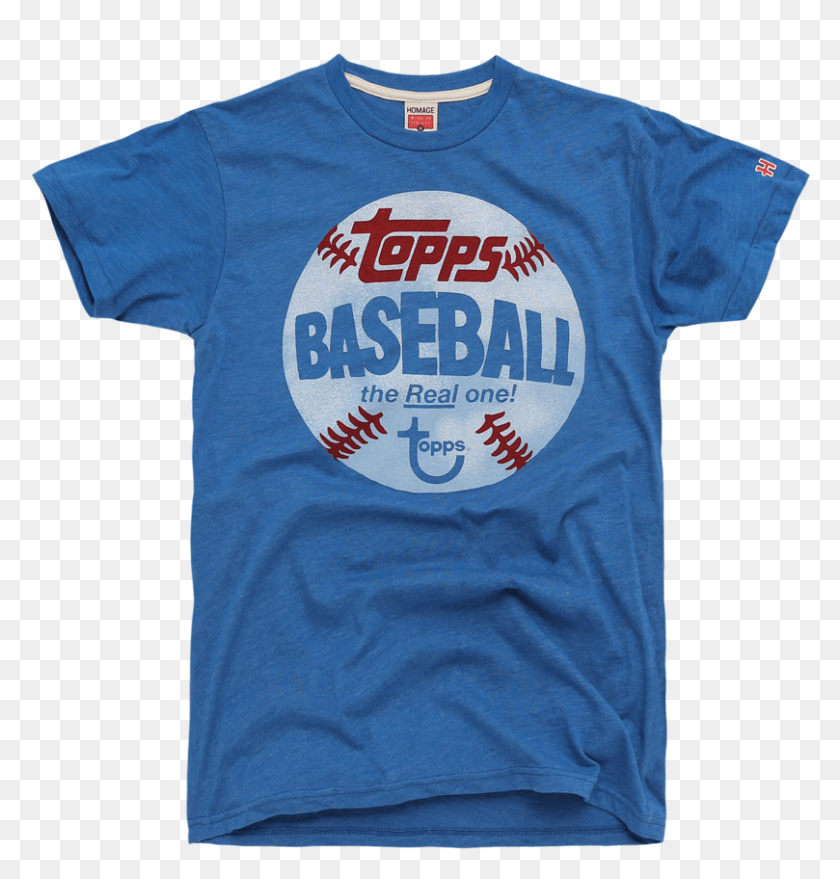 809x850 Homage Topps The Real One Baseball Trading Cards T Shirt Ryan Toy Review Merchandise, Clothing, Apparel, T-shirt HD PNG Download