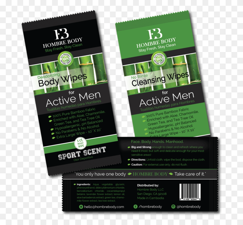 701x719 Hombre Body Packaging Design Flyer, Poster, Paper, Advertisement HD PNG Download