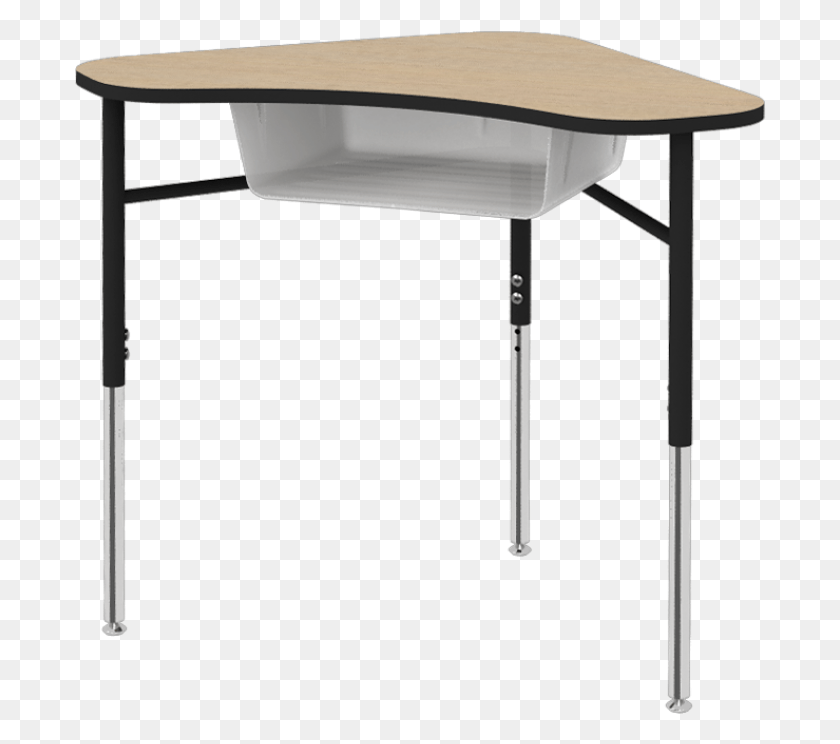 692x684 Home All Products Student Desks Tri Top Writing Desk, Furniture, Table, Tabletop HD PNG Download