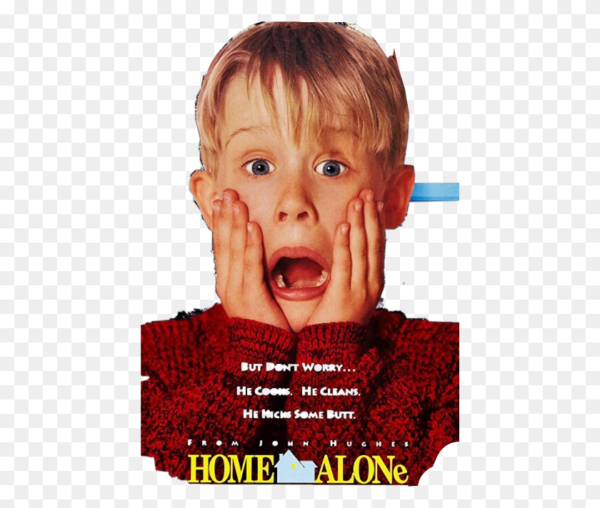 446x652 Home Alone Transparent, Face, Person, Human HD PNG Download