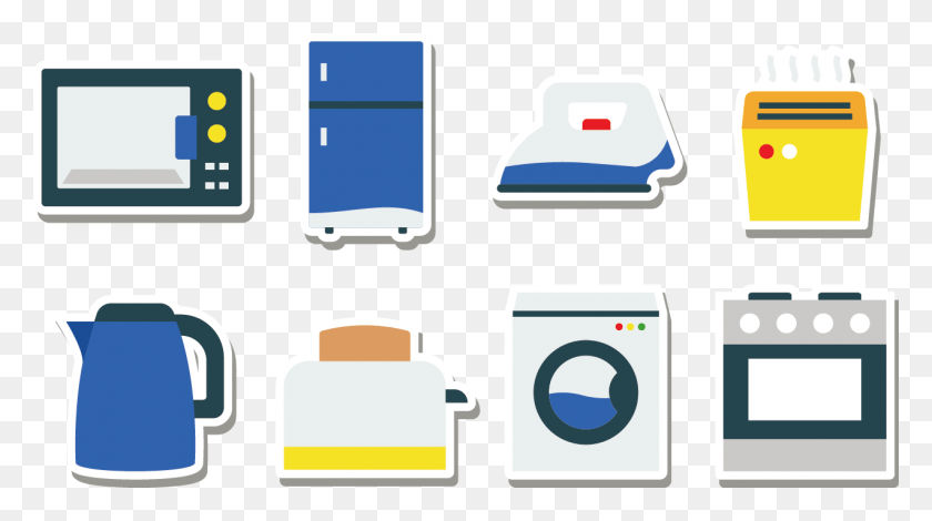 1272x670 Descargar Png Iconos De Equipo Electrodomésticos Electrodomésticos Transprent, Lavadora, Plancha De Ropa, Plancha Hd Png
