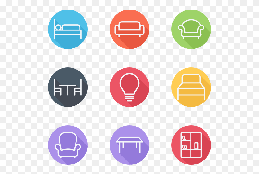 529x505 Home Appliances And Furniture Home Furniture Icon, Electronics, Text, Symbol HD PNG Download