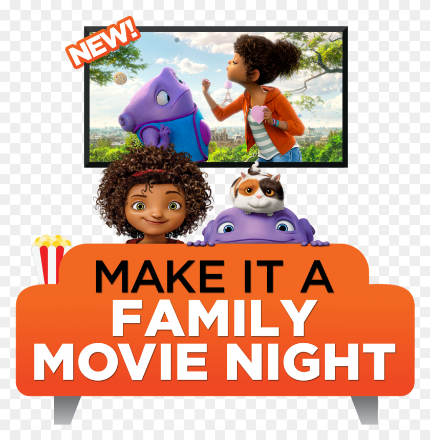 1248x1281 Home Best Movie Night Ever, Advertisement, Poster, Person HD PNG Download