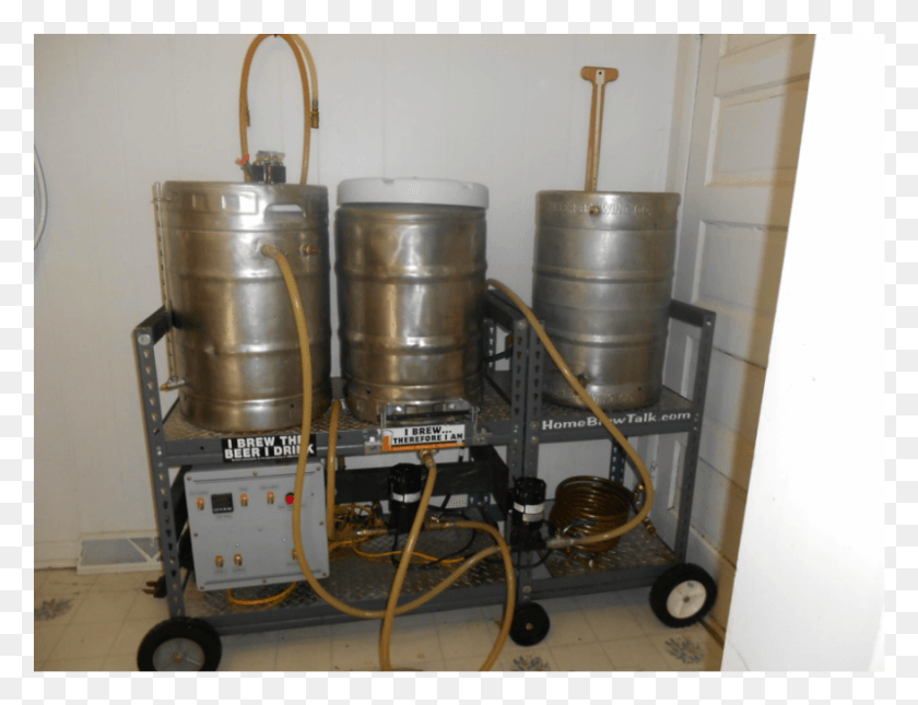 801x601 Home Brew All Grain Kit, Barrel, Keg HD PNG Download