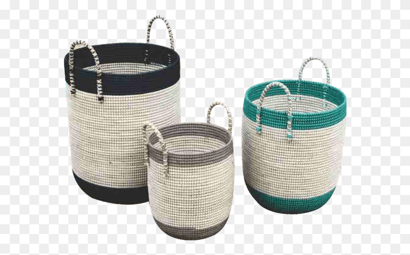 580x463 Home By Material Seagrass Storage Basket, Shopping Basket, Woven HD PNG Download