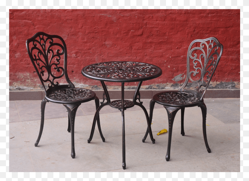 1081x763 Home Cast Aluminium Chair Set Cast Aluminium Chair Outdoor Furniture Two Seater, Table, Dining Table, Coffee Table HD PNG Download