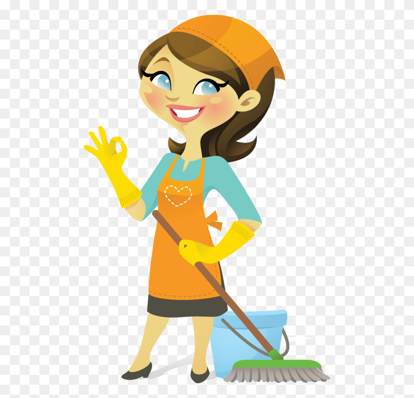 Home Clip Transparent Stock Femme De Mnage Logo, Person, Human, Cleaning HD PNG Download