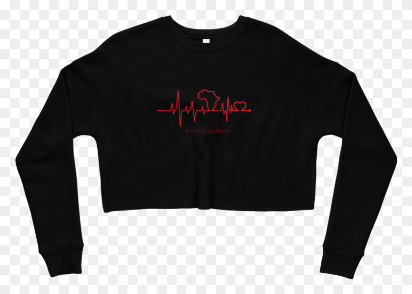970x671 Home Clothing Crop Tops African Heart Pulse Crop Long Sleeved T Shirt, Apparel, Sleeve, Long Sleeve HD PNG Download
