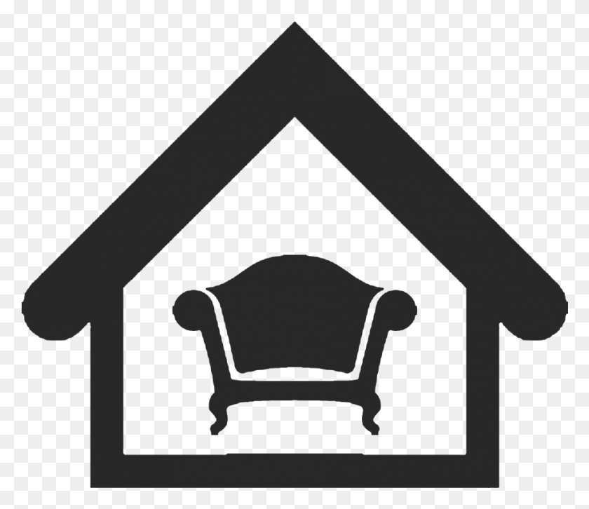 918x785 Home Decor Icon Decor Icon Transparent Background, Chair, Furniture, Triangle Descargar Hd Png