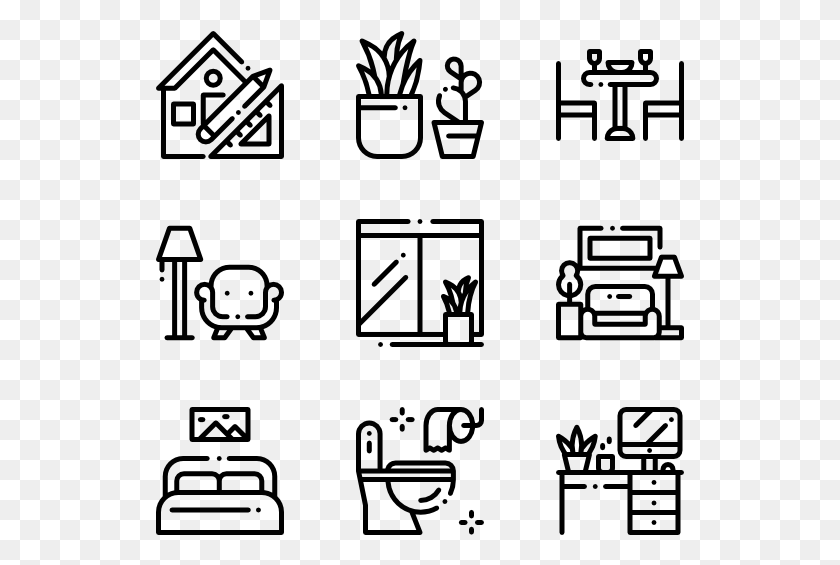 529x505 Home Decoration Wedding Icon, Gray, World Of Warcraft HD PNG Download