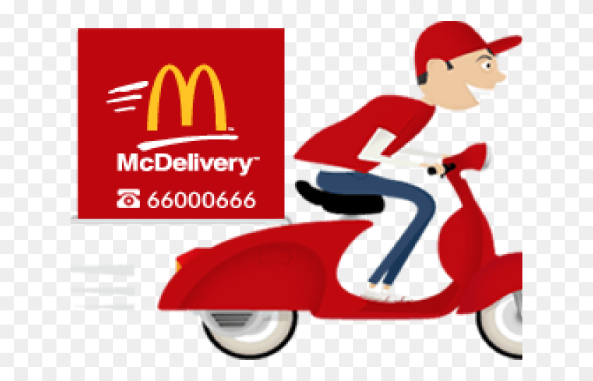 640x480 Home Delivery Logo Restaurant, Vehicle, Transportation, Scooter HD PNG Download