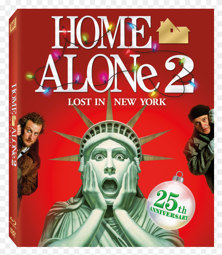 1558x1807 Home Entertainment Materials Home Alone 2 Blu Ray, Advertisement, Poster, Person HD PNG Download
