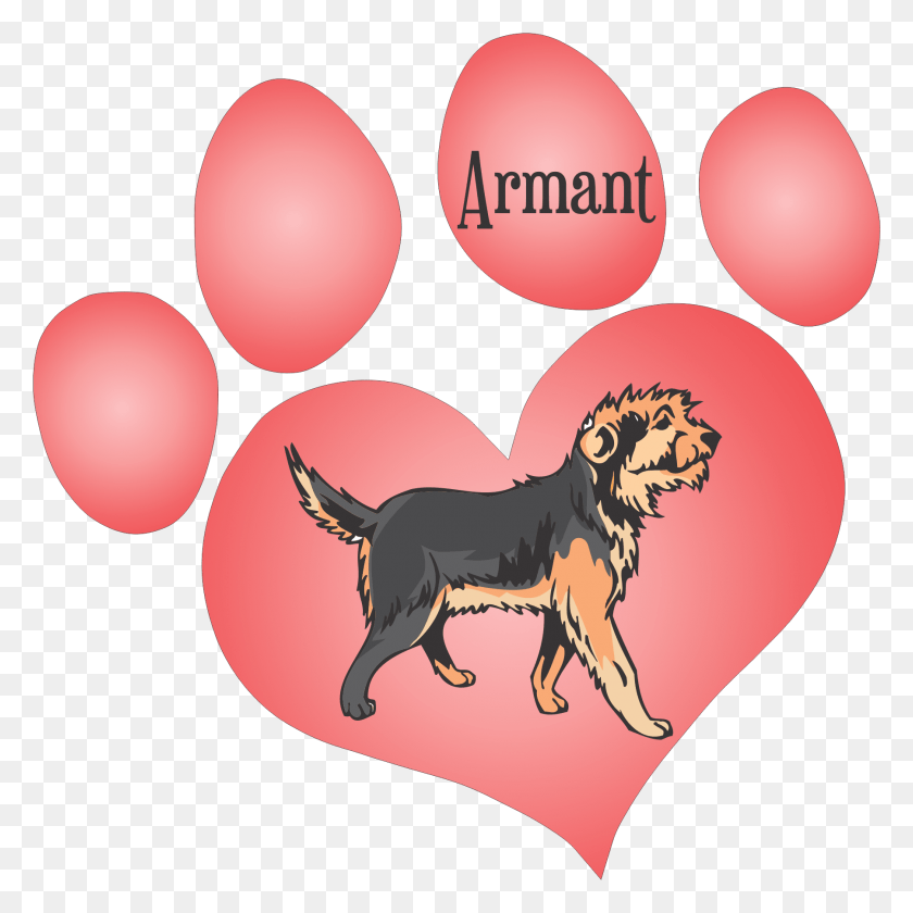 1802x1803 Главная Страница Gt Печатные Наклейки Gt Dog Paw Hearts Gt Armant Dog Paw, Воздушный Шар, Мяч, Собака Hd Png Скачать