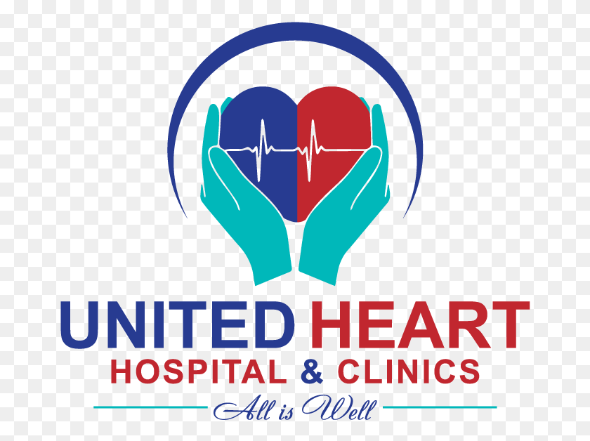 670x568 Home Heart Care Hospital Logo, Poster, Advertisement, Hand Descargar Hd Png