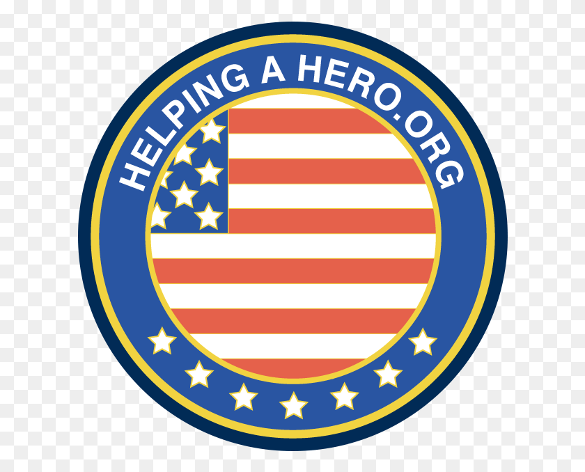618x618 Home Helping A Hero Logo, Symbol, Flag, Label HD PNG Download
