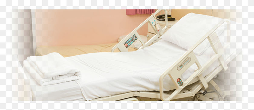 870x339 Home Hospital Beds For Sale In Southside Virginia White Hospital Bed, Furniture, Clinic, Operating Theatre HD PNG Download