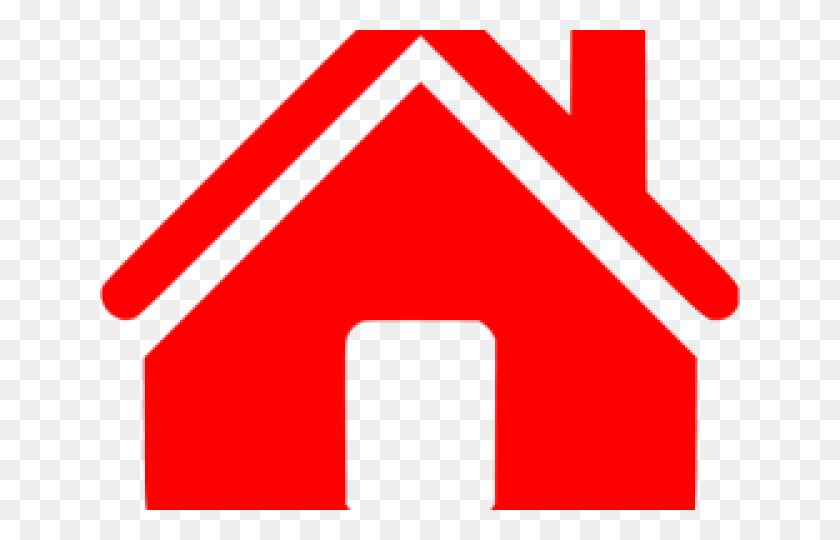 640x480 Значок Дома Красный Цвет, Символ, Знак, Дорожный Знак Hd Png Скачать