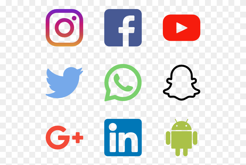 529x505 Home Icons Social Media Social Media Logos Transparent, Text, Number, Symbol HD PNG Download