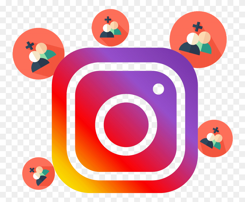 758x635 Домой Instagram Маркетинг Реальные Подписчики В Instagram Логотип Подписчиков В Instagram, Символ, Товарный Знак, Электроника Png Скачать