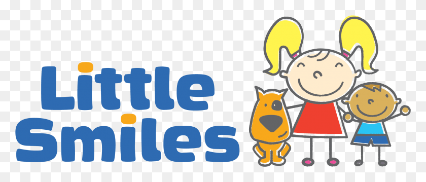 2235x857 Home Little Smiles Little Smiles Logo, Label, Text, Animal HD PNG Download