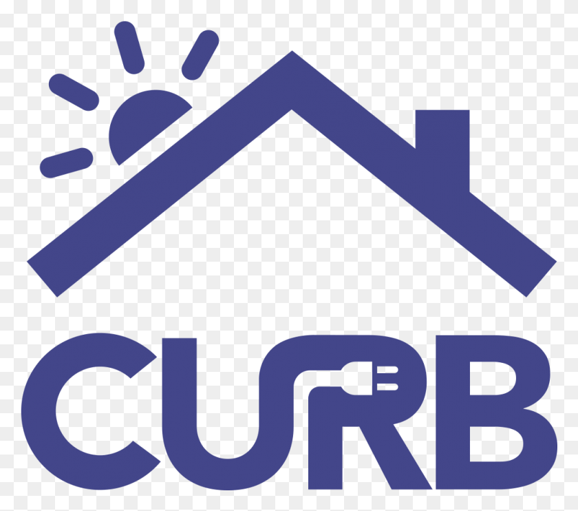 989x866 Home Logo Curb Energy Logo, Text, Word, Label HD PNG Download