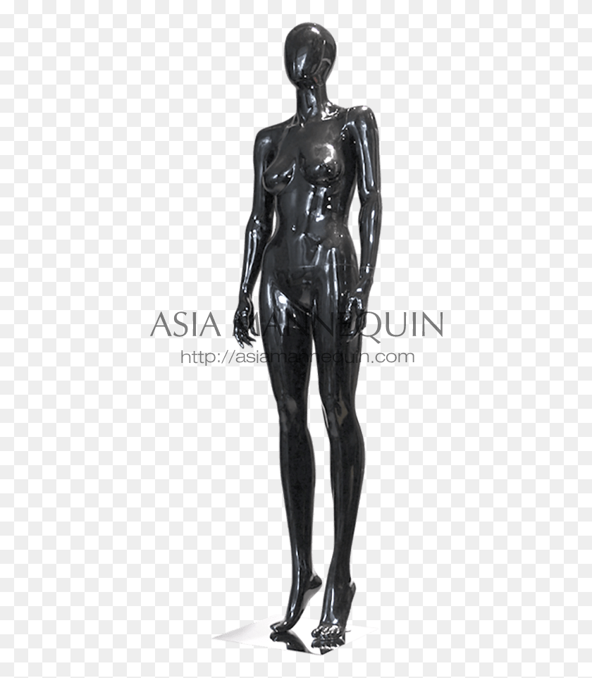 418x902 Home Mannequins Black Full Bodied Mannequins Mannequin, Latex Clothing, Sleeve, Clothing HD PNG Download