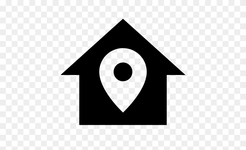 Home Map Marker Map Marker Pn With And Vector Format, Gray Transparent PNG