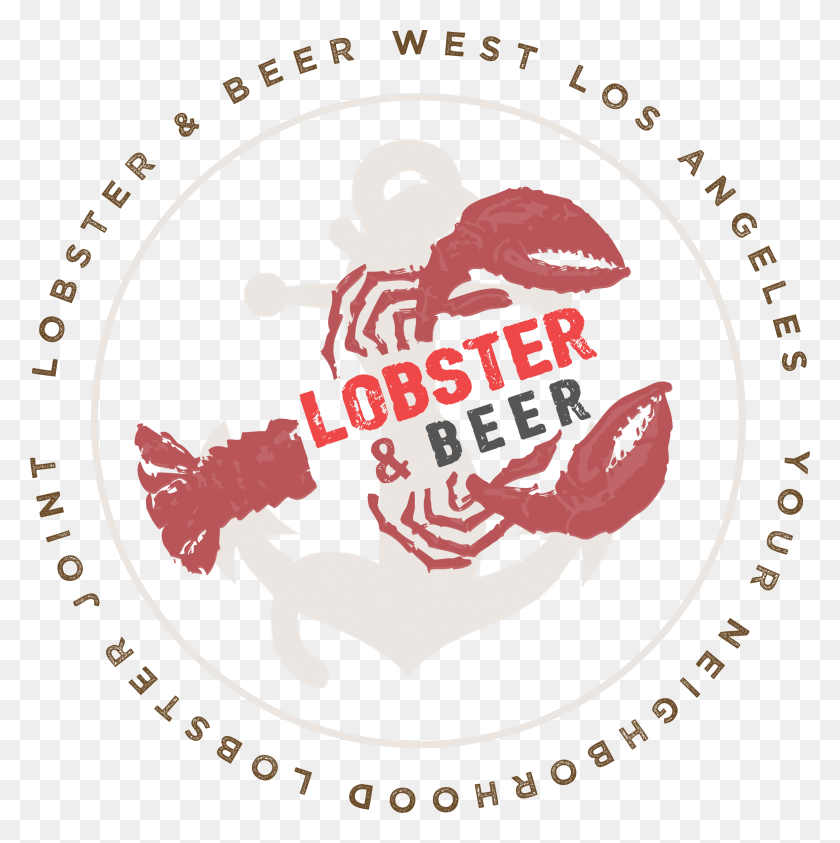 2363x2373 Home Menu Lobster And Beer Logo, Poster, Advertisement, Flyer HD PNG Download