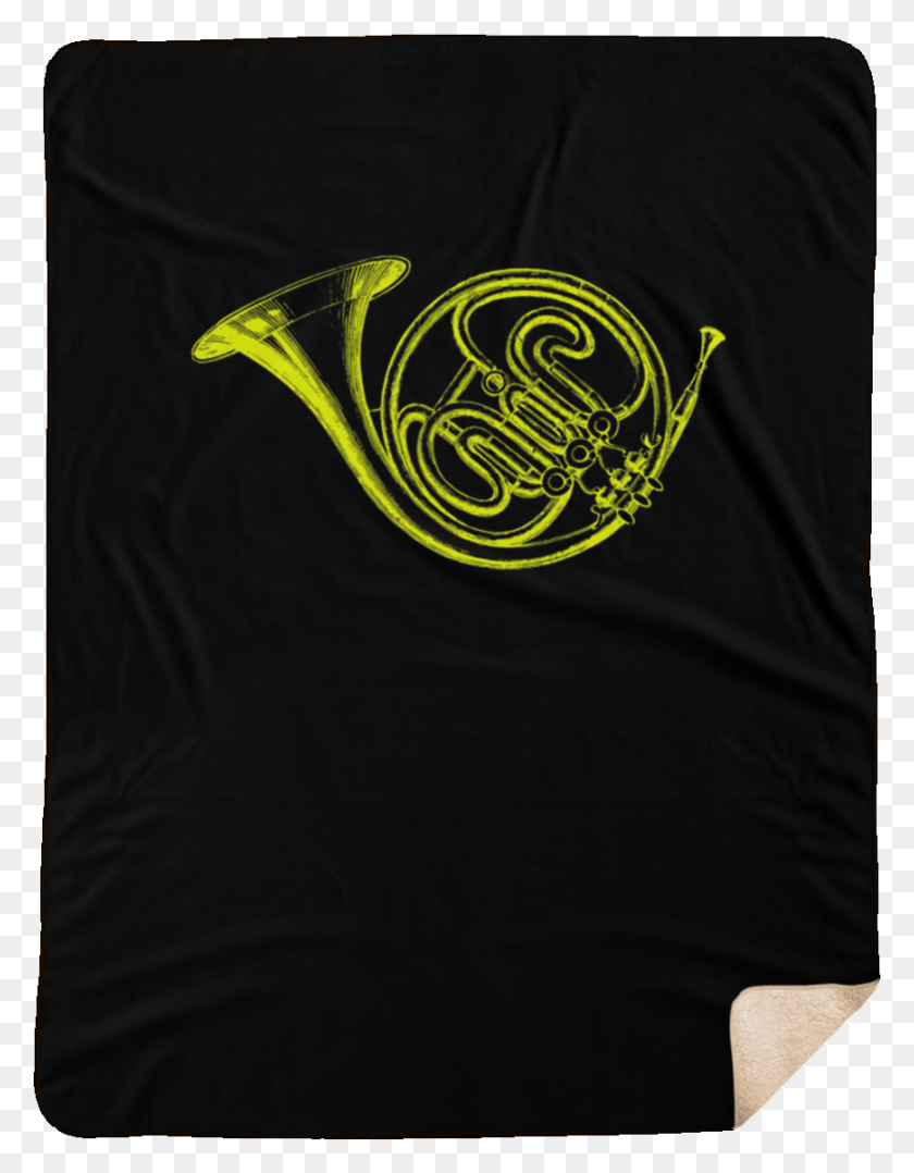 870x1136 Home Others French Horn French Horn Music Graphic Spiral, Sleeve, Clothing, Apparel HD PNG Download