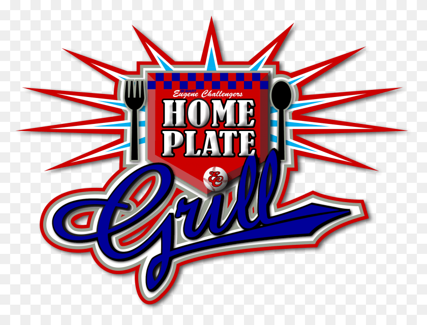 2000x1488 Home Plate Grill4cv2 Emblem, Text, Symbol, Logo HD PNG Download