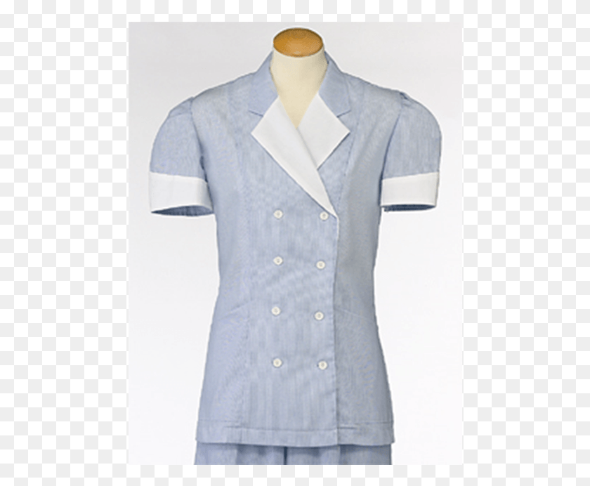 476x632 Home Products Workwear Housekeeping Smock Pucallpa Blouse, Clothing, Apparel, Lab Coat HD PNG Download