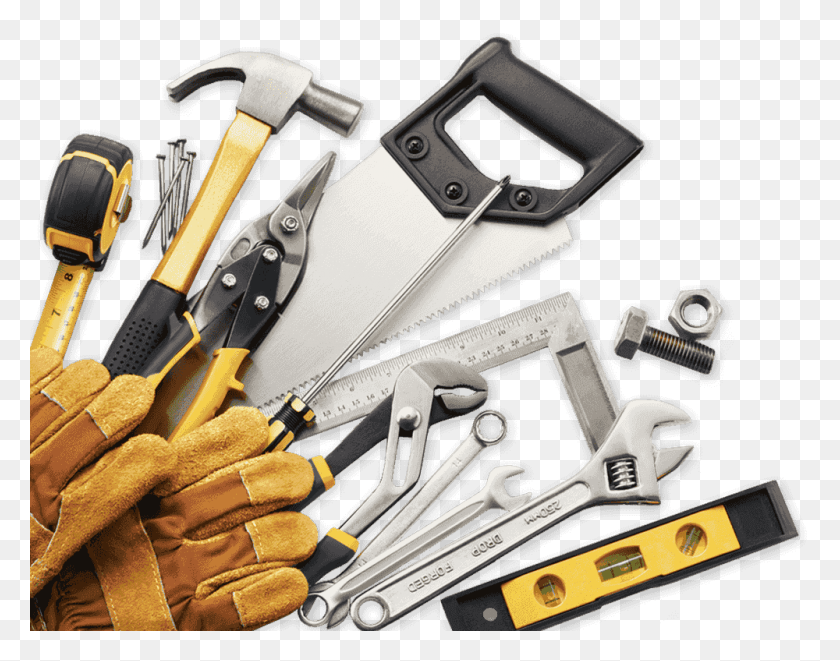 1000x771 Home Repair Tools, Tool, Hammer, Gun HD PNG Download