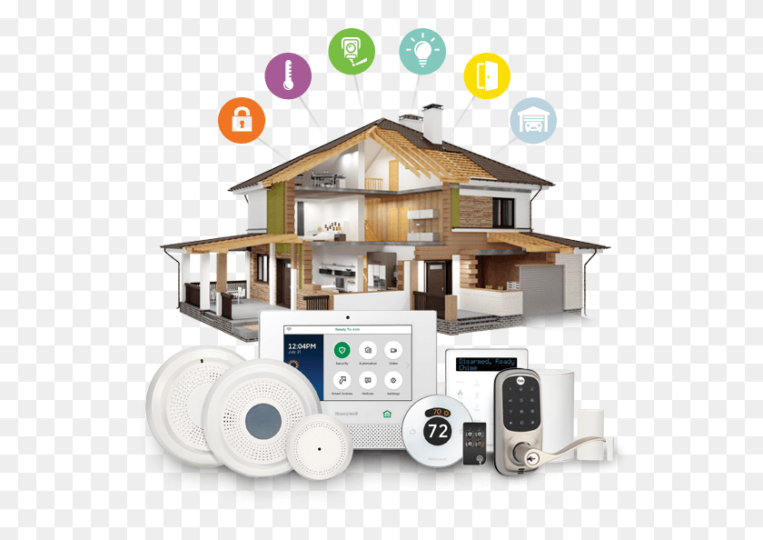 548x534 Home Security Intro Home Security Images, Camera, Electronics, Table HD PNG Download