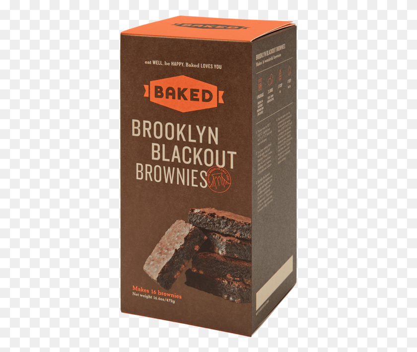 357x649 Home Shop Mixes Brownies Brooklyn Blackout Brownies Chocolate, Book, Dessert, Food HD PNG Download