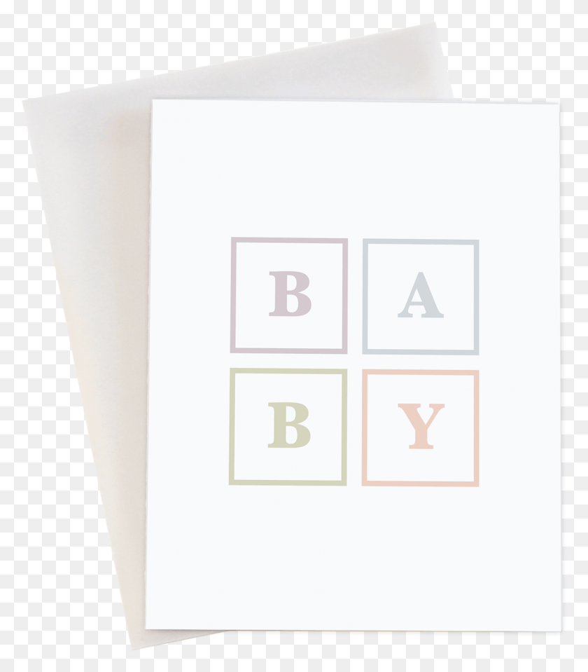 1514x1746 Home Single Cards Baby Blocks Paper, Text, Envelope, Word HD PNG Download